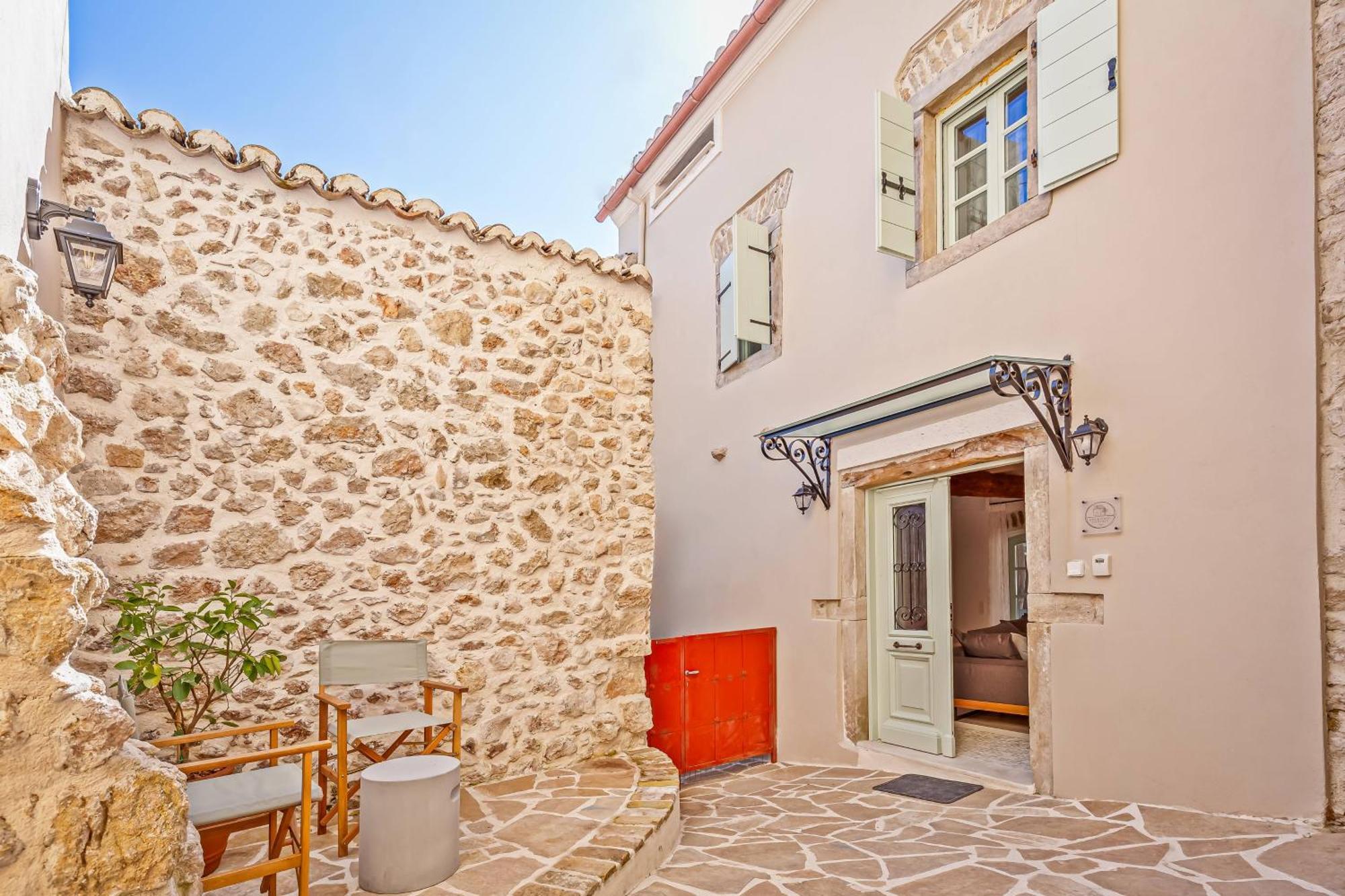 Courtyard Cottage Corfu Lákones Exteriér fotografie