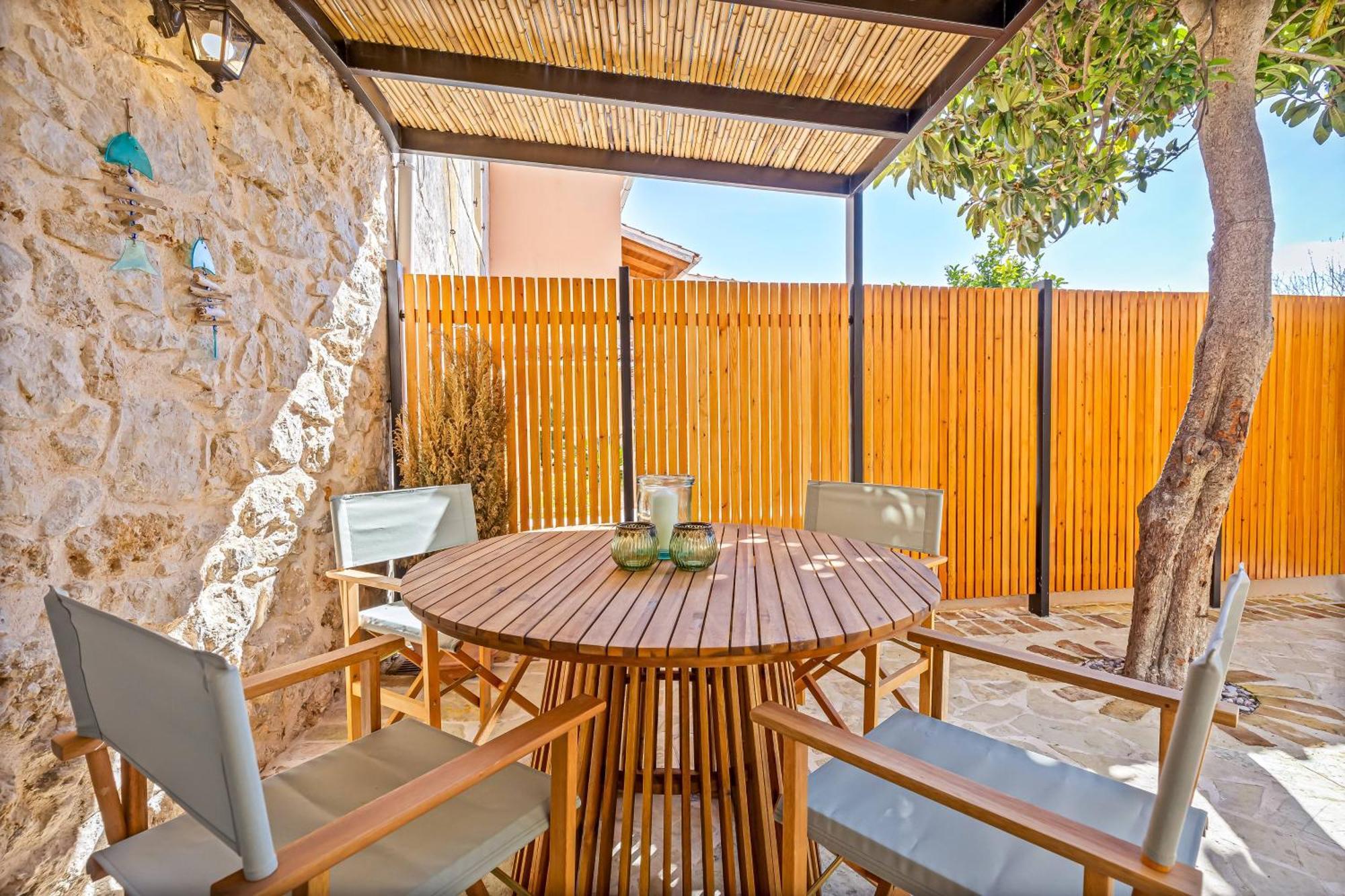 Courtyard Cottage Corfu Lákones Exteriér fotografie