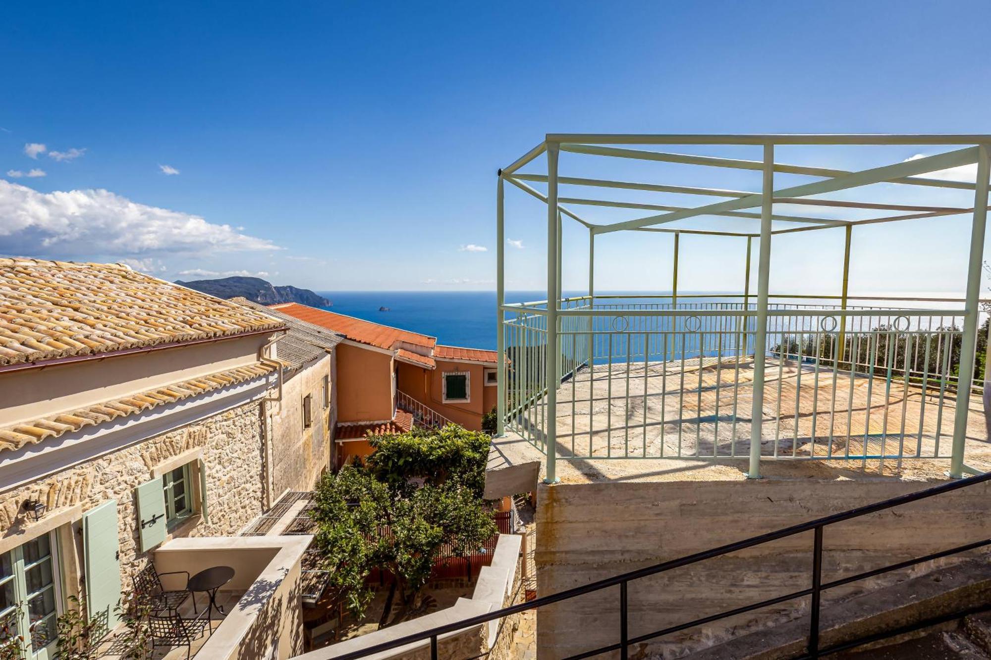 Courtyard Cottage Corfu Lákones Exteriér fotografie
